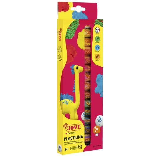 Jovi Plastilina Box 15g - Assorted Colours (15 Bars)