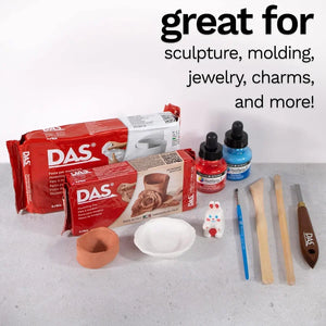 DAS Modelling Clay 500g - White