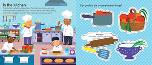 Lets Pretend Story Board Book - Chefs Kitchen