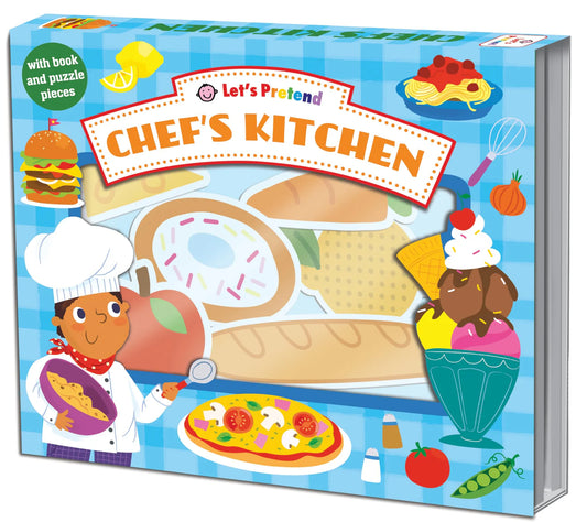 Lets Pretend Story Board Book - Chefs Kitchen