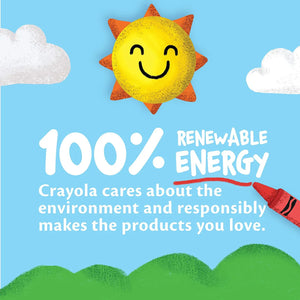 Crayola Eco Crayons - 24 Assorted Colours
