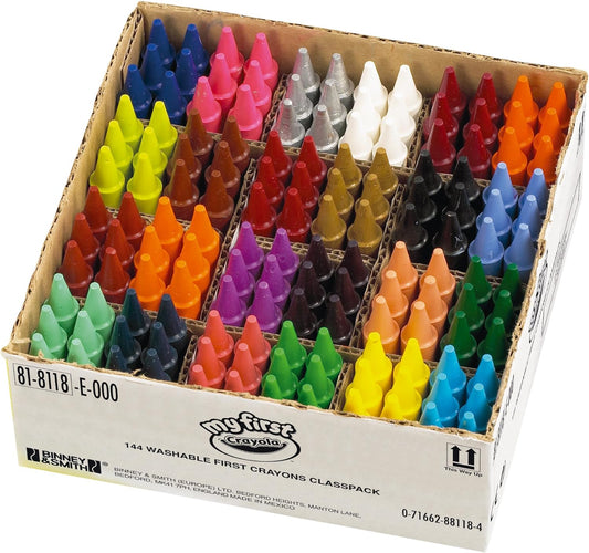 Crayola My First Crayon 144 Class Pack