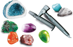 Science & Play - Minerals and Geodes Set