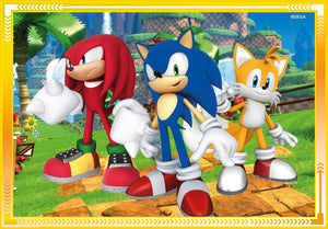 Jigsaw Puzzle 4 in 1  - Sonic the Hedgehog