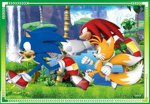 Jigsaw Puzzle 4 in 1  - Sonic the Hedgehog