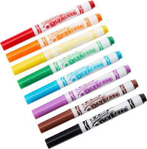 Crayola 8 Washable Dry Erase Markers