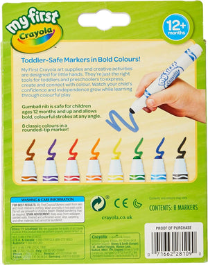 Crayola My First Markers (8 Pack)