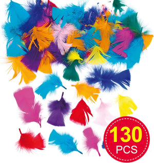 Collage Feathers (Pack of 130)