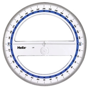 Helix 15Cm 360Deg Protractor