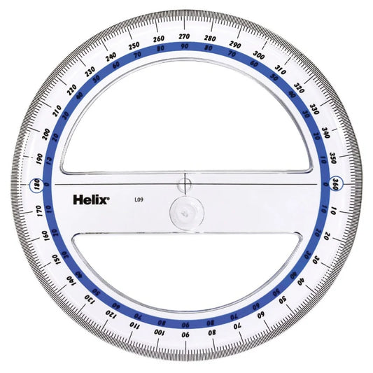 Helix 15Cm 360Deg Protractor