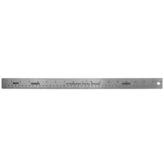 Helix Steel Ruler - 18inch (45cm)