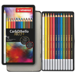Stabilo CarbOtheollo Arty Colouring Pencils (Tin of 12)