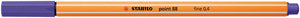 STABILO Fineliner Pen - Point 88 (Violet)