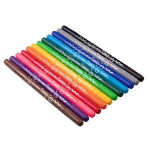 Jovi Washable Dual Felt-Tip Pens (Pack of 12 Assorted Colours)