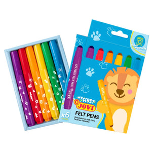 Jovi My First Felt Pens (Case of 6 Assorted Colours)