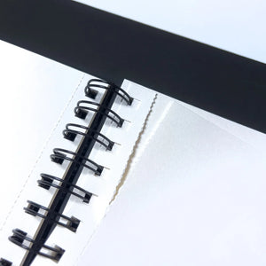 Elements Wire-O Hard Cover Sketch Book Landscape - A5