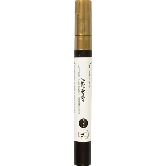 Decorative Marker Metallic line 25mm - Gold