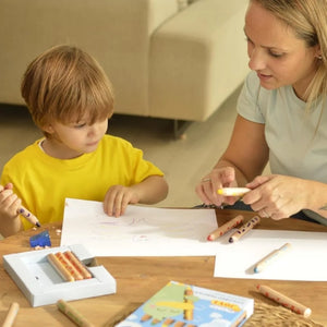 JOVI MY FIRST - Coloured Wooden Pencils (Pack of 6)