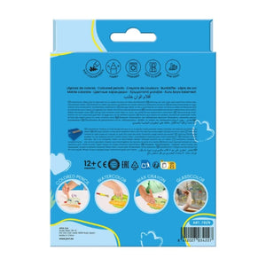 JOVI MY FIRST - Coloured Wooden Pencils (Pack of 6)