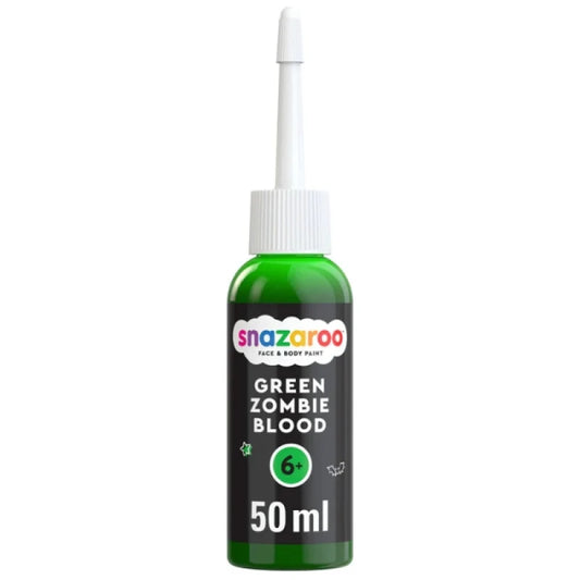 Snazaroo Special FX - Green Zombie Gel Kit