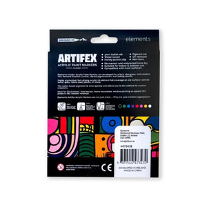 Elements Artifex Acrylic Markers 2-3mm - Classic (8 Pack)