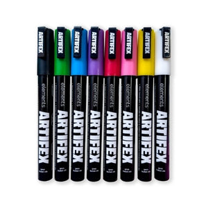 Elements Artifex Acrylic Markers 2-3mm - Classic (8 Pack)