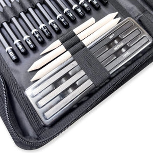 Elements Sketching Zip Wallet Set (36 Pieces)