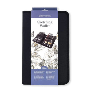 Elements Sketching Zip Wallet Set (36 Pieces)