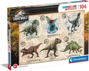 Jigsaw Puzzle - Jurassic World (104 Piece)