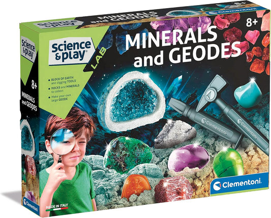 Science & Play - Minerals and Geodes Set