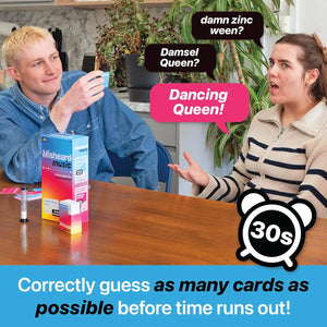 Misheard Music Card Game