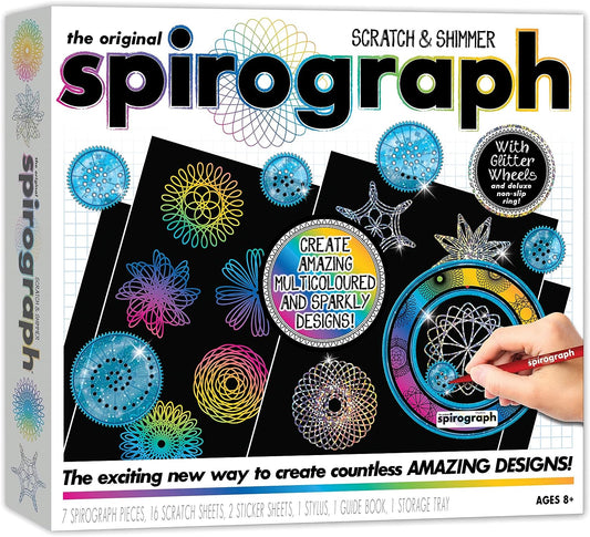 Spirograph Scratch & Shimmer