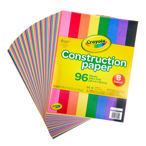 Crayola Construction Paper 96 Pages