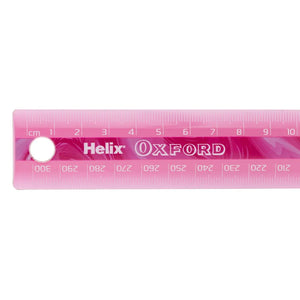 Helix Oxford Folding Ruler 30cm - Pink