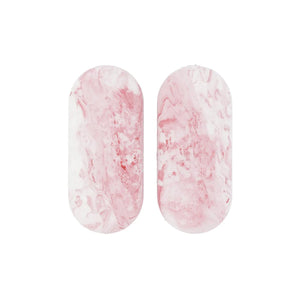 Helix Oxford Eraser Twin Pack - Marble Pink