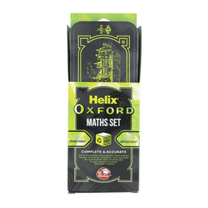 Helix Oxford Maths Set in Tin - Marble Green