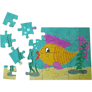 Jigsaw Puzzle - A5 White (16 Pack)