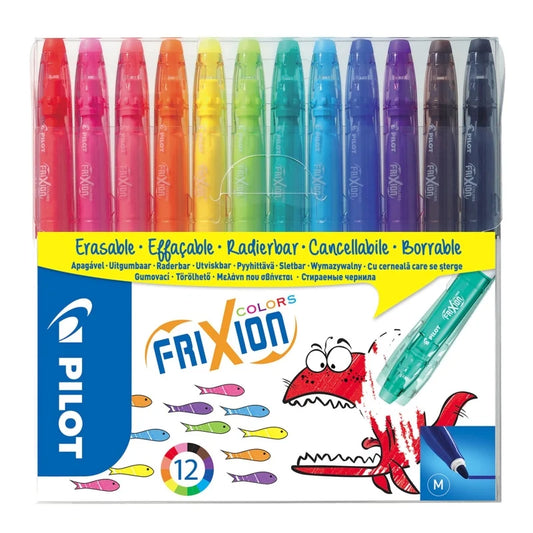 Pilot Frixion Erasable Colouring Markers (12 Pack)