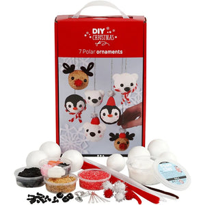 Craft Kit Modelling - 7 Polar Ornaments (1 Set)