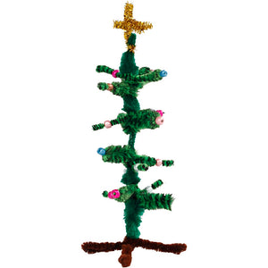 Fun with pegs and pipe cleaners