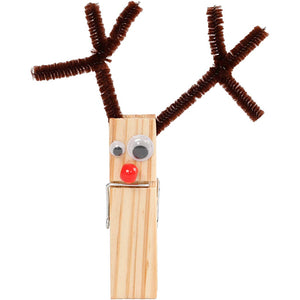 Fun with pegs and pipe cleaners