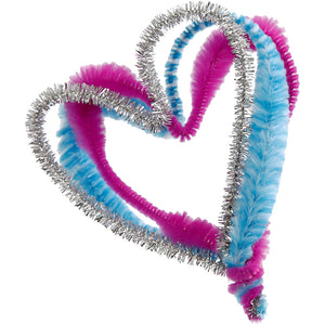 Fun with pegs and pipe cleaners