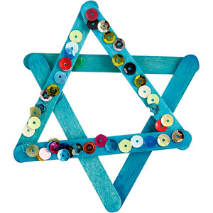 Glitter and Wood Sticks