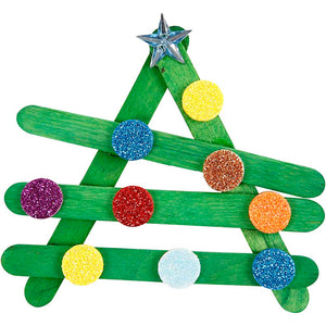 Glitter and Wood Sticks