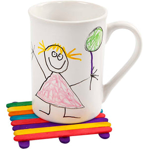 Glitter and Wood Sticks