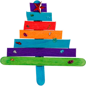 Glitter and Wood Sticks