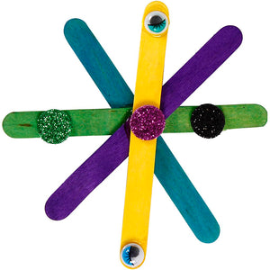 Glitter and Wood Sticks