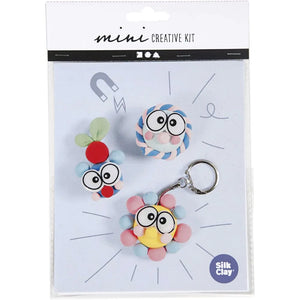 Mini Creative Kit, figures with big eyes, 1 set