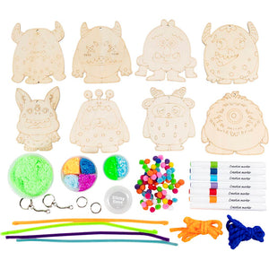 Craft Kit Decoration - Monsters Colourful