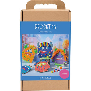 Craft Kit Decoration - Monsters Colourful